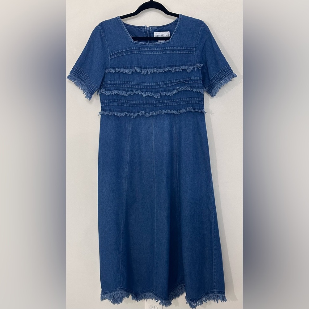 Vintage Bedford Fair Lifestyle Women’s Denim Style Dress